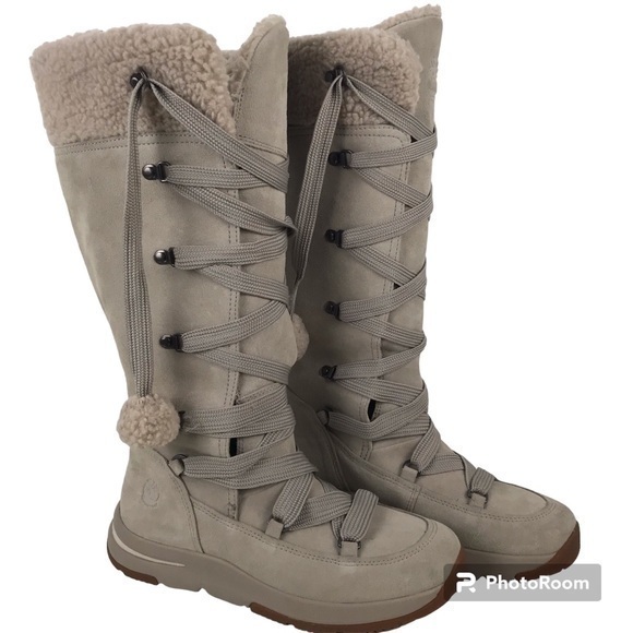 Timberland Women Granby Tall Waterproof  Sample Boot Size 7 - Picture 1 of 8